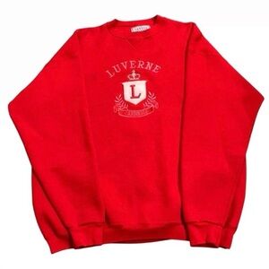 Vintage Santee HVYWT Sweatshirt XL Luverne Cardinals Minnesota Crest Crown 1990s